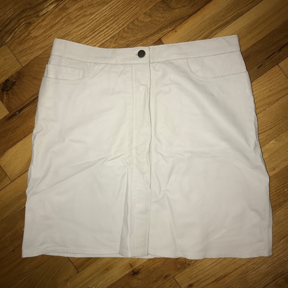 ATM Leather Skirt